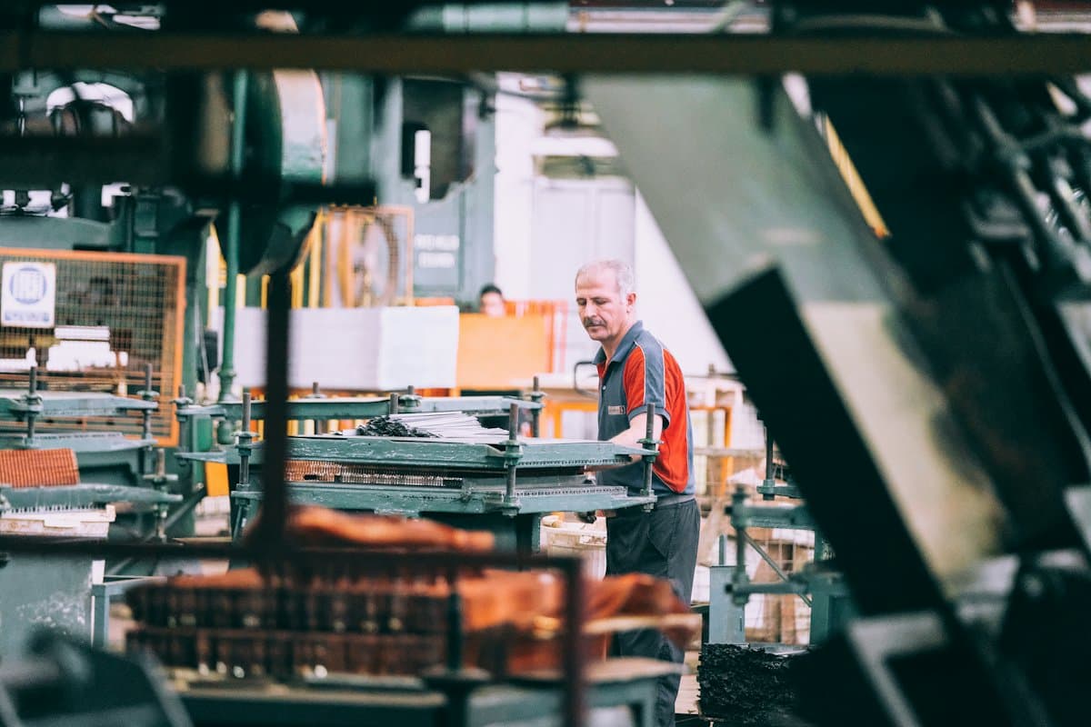 Production line inspection in a factory