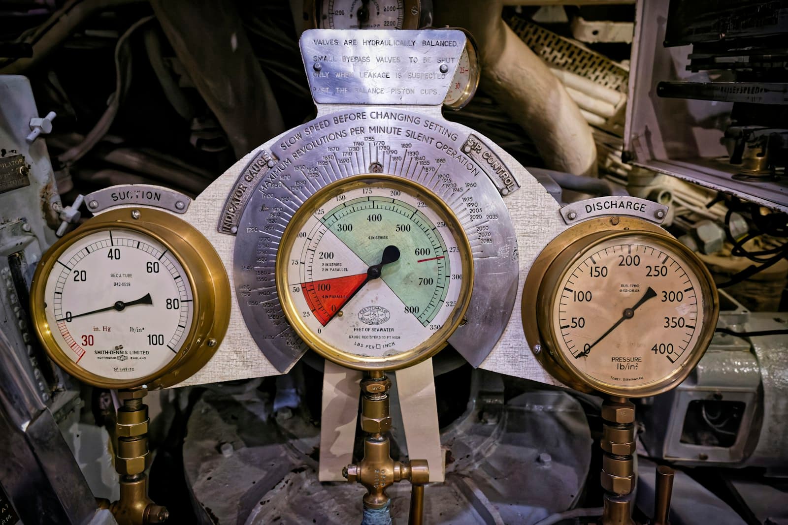 Industrial pressure gauges