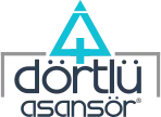 Dörtlü Asansör logosu